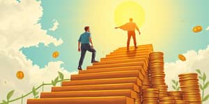 A Escala da Riqueza: Conquistando Cada Degrau Financeiro